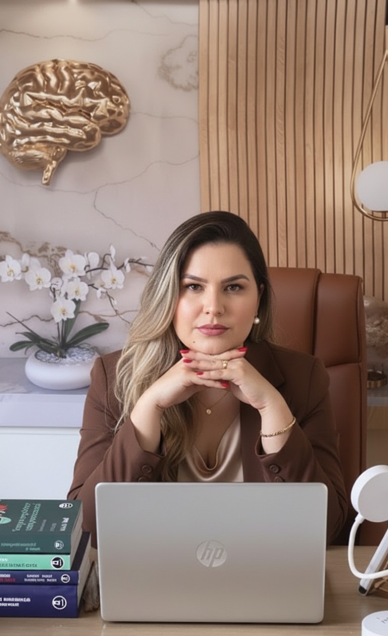 Foto da psicóloga Débora Mendonça